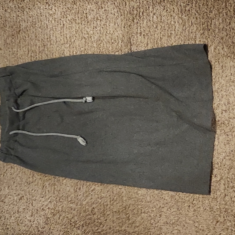 Sweatpants skirt